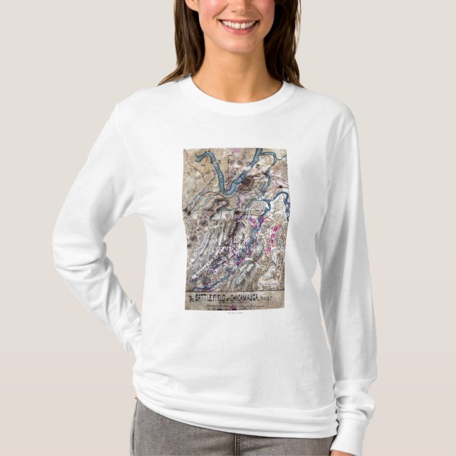 Kampf von Chickamauga - ziviler T-Shirt (Vorderseite)