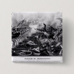 Kampf von Churubusco Button