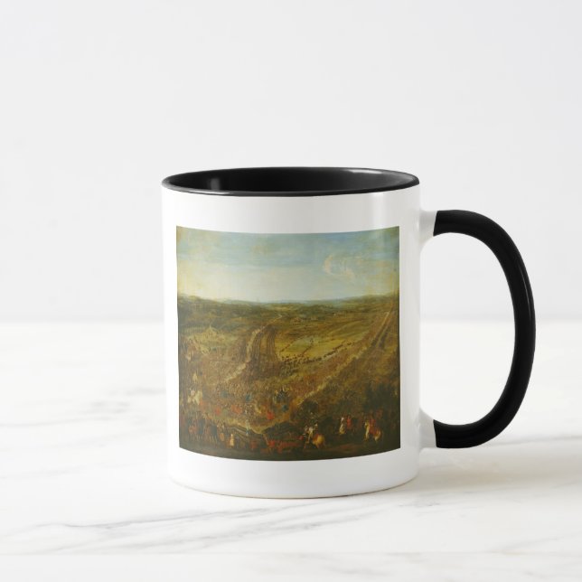 Kampf von Fleurus, am 1. Juli 1690 Tasse (Rechts)