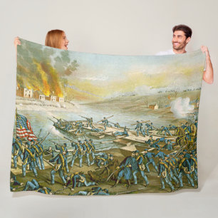 KAMPF von FREDERICKSBURG 1862 Fleecedecke