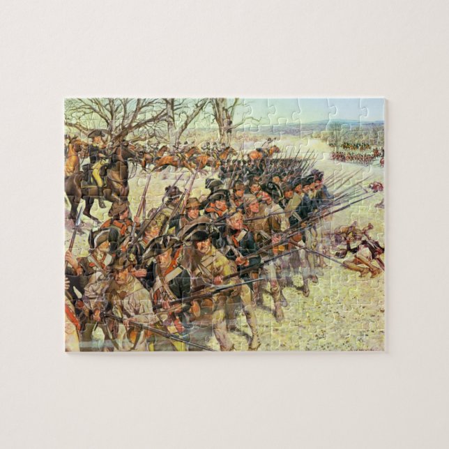 Kampf von Guiliford Gericht Puzzle (Horizontal)