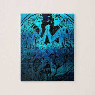 Kampf von gutem gegen Übel Puzzle