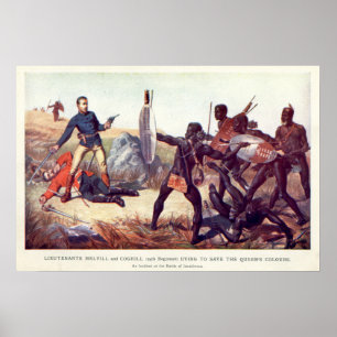 Kampf von Isandlwana Poster