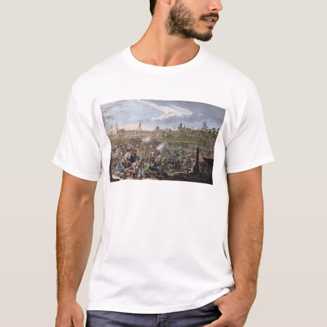Kampf von Leipzig, am 19. Oktober 1813 T-Shirt (Vorderseite)