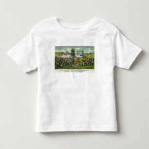 Kampf von Lexington-Szene Kleinkind T-shirt