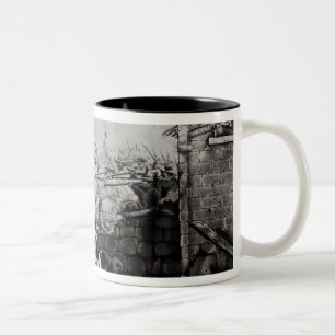 Kampf von Monterey Zweifarbige Tasse