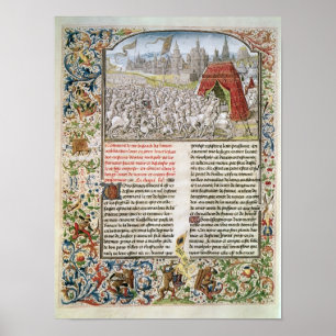 Kampf von Nicopolis Poster