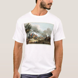 Kampf von Salamanca, geätzt von J. Clarke T-Shirt