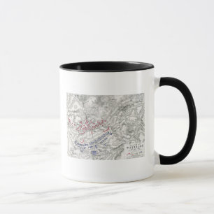 Kampf von Waterloo am 18. Juni 1815 Blatt 1. Tasse