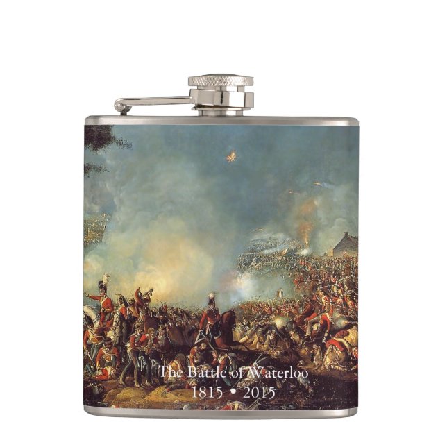 Kampf von Waterloo durch William Sadler Flachmann (Vorderseite)