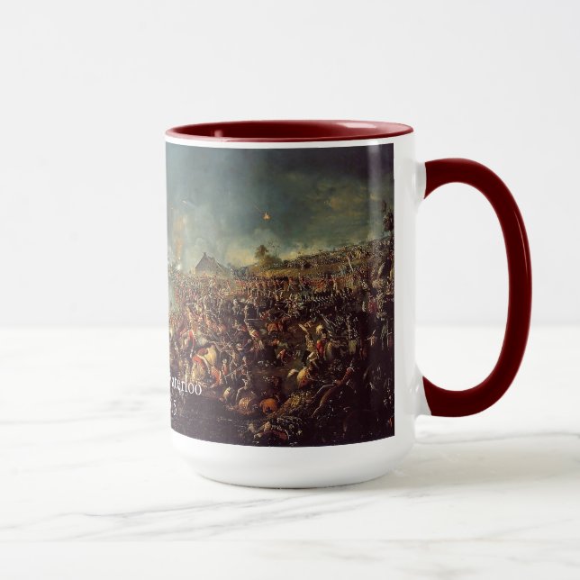 Kampf von Waterloo durch William Sadler Tasse (Rechts)