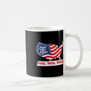 Kampf Wahl für Trump Präsidentschaftswahl  Kaffeetasse