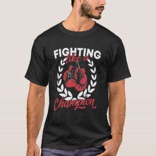 Kampf wie ein Champion Boxing Sport Club Divisio T-Shirt