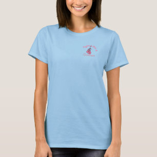 Kampf wie ein Kriegers-Brustkrebs T-Shirt