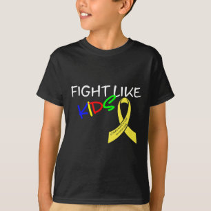 Kampf wie Kinder Kinder Krebs Bewusstsein Monat G T-Shirt