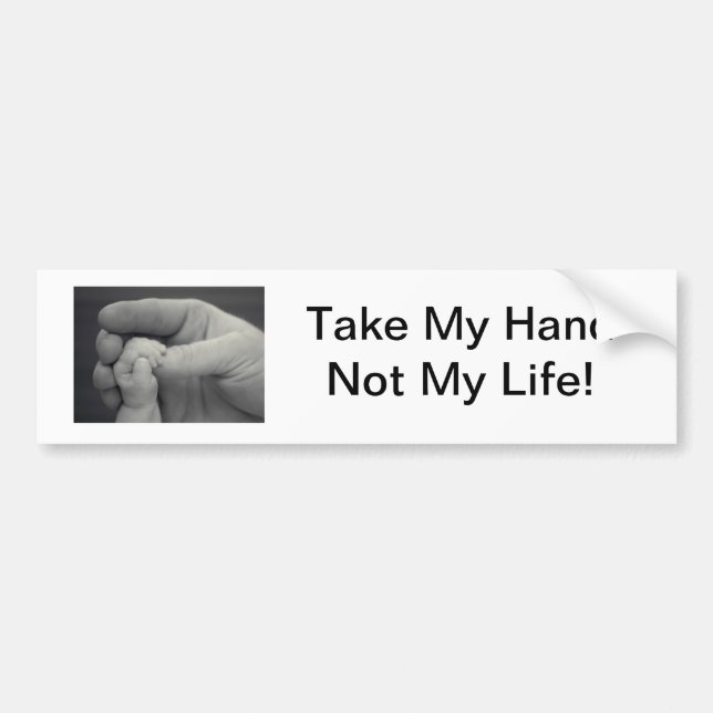 Kampf zum zu leben autoaufkleber (Vorne)