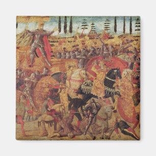 Kampf zwischen Darius und Alexander dem Großen Magnet