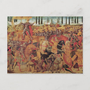 Kampf zwischen Darius und Alexander dem Großen Postkarte