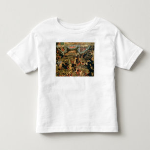 Kampf zwischen den russischen und tatarischen kleinkind t-shirt