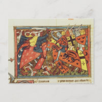 Kampf zwischen Kreuzfahrern und Moslems