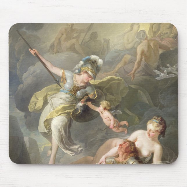 Kampf zwischen Minerva und Mars, 1771 Mousepad (Vorne)