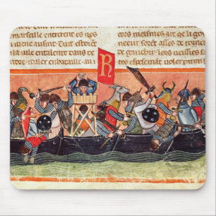 Kampf zwischen Römern und Gauls Mousepad