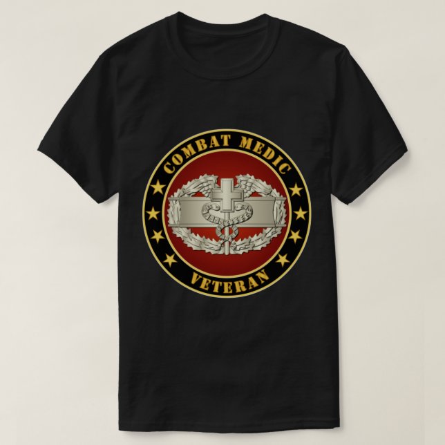 Kampfärztliche Veteranenarmee - Ärzteveteran im Ka T-Shirt (Design vorne)