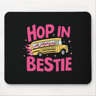 Kampfbus-Hop-In-Beste Freundin, Lustige Angst, Men Mousepad