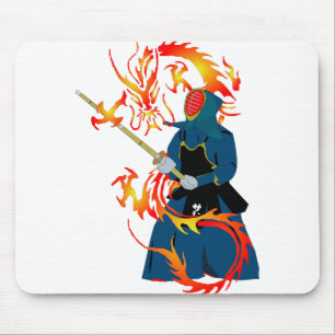 Kampfdrache: Hwa Rang Do Stick Fighting Dragon Mousepad