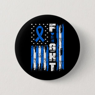 Kämpfe Ataxie Bewusstsein Patriotisch Usa Amerikan Button