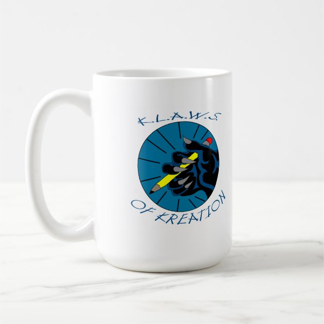 Kämpfe der Kreation Kaffee-Tasse Kaffeetasse (Links)