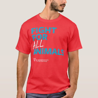 Kämpfe für alle Tiere Familie T-Shirt