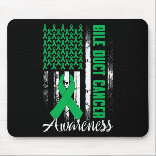 Kämpfe gegen Bile Duct Cancer Awareness Kelly Gree Mousepad