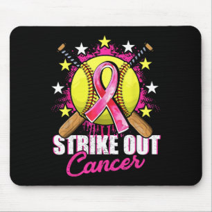 Kämpfe gegen Brustkrebs Krieger Softll Rosa Band Mousepad