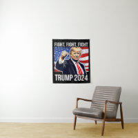 Kämpfe gegen Donald Trump 2024 - Amerikanische Fla