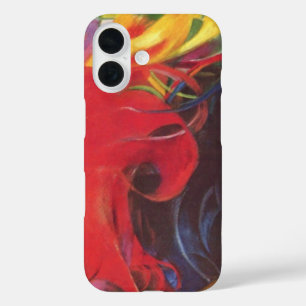 Kämpfe gegen Formen von Franz Marc, Vintage Kunst iPhone 16 Hülle