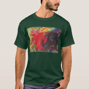 Kämpfe gegen Formen von Franz Marc, Vintage Kunst T-Shirt