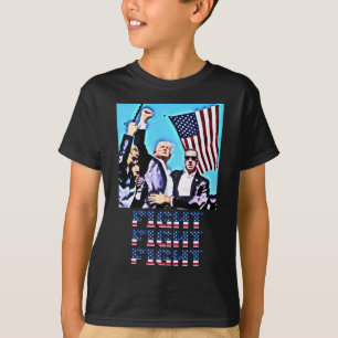 Kämpfe gegen Kundgebung Faustpumpe T-Shirt