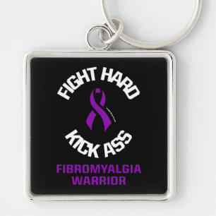 Kämpfe hart...Fibro Schlüsselanhänger