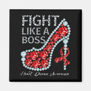 Kämpfe wie ein Boss Herzgesundheit Herzkrankheit b Magnet