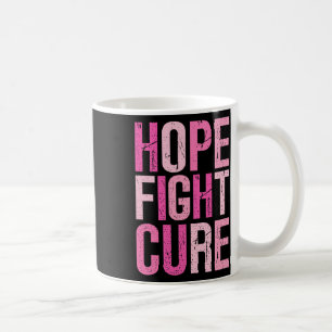 Kämpfen Hoffnung Heilung im Oktober tragen wir ros Kaffeetasse