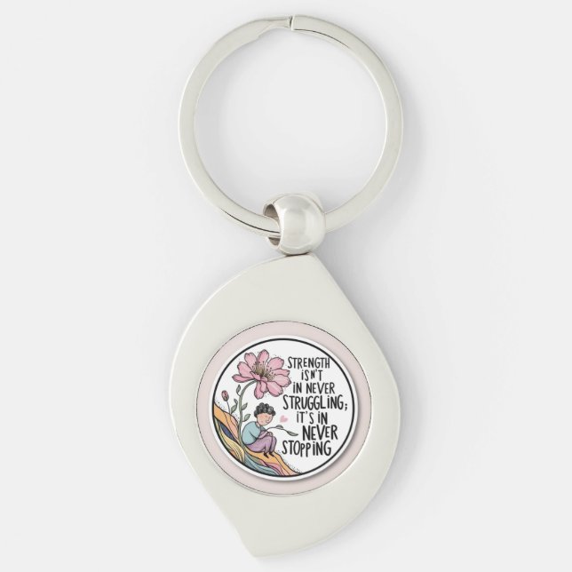 Kämpfen ist kein Schlüsselanhänger (Vorderseite)