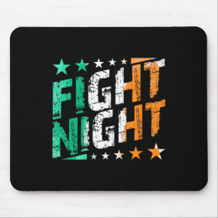 Kämpfen Nachtboxen Mixed Martial Arts oder Boxfan Mousepad
