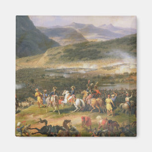 Kämpfen Sie Berg Thabor, Detail Napoleon und sein Magnet