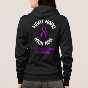 Kämpfen Sie hart... Fibro Hoodie