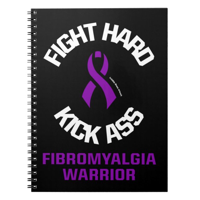 Kämpfen Sie hart... Fibro Notizblock (Vorderseite)