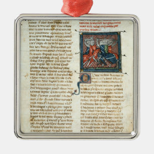 Kämpfen Sie zwischen Rittern, 'von den römischen Silbernes Ornament