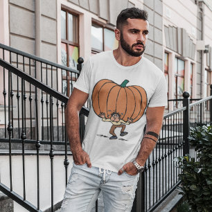 Kämpfen um einen großen T - Shirt von Pumpkindern