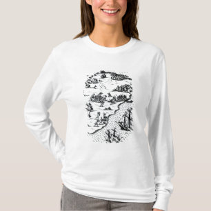 Kämpfende Eingeborene Ferdinand Magellan auf Inse T-Shirt
