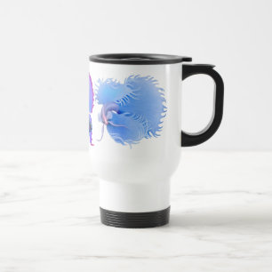 Kämpfende Fische Betta Reise-Tasse Reisebecher